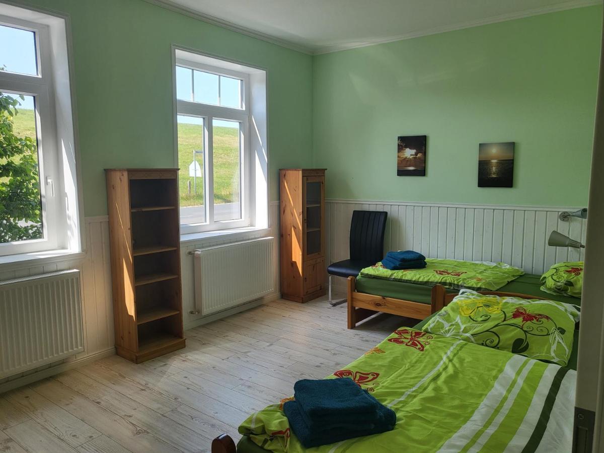 Urlaub Im Blauen Haus Appartement Sehestedt  Buitenkant foto
