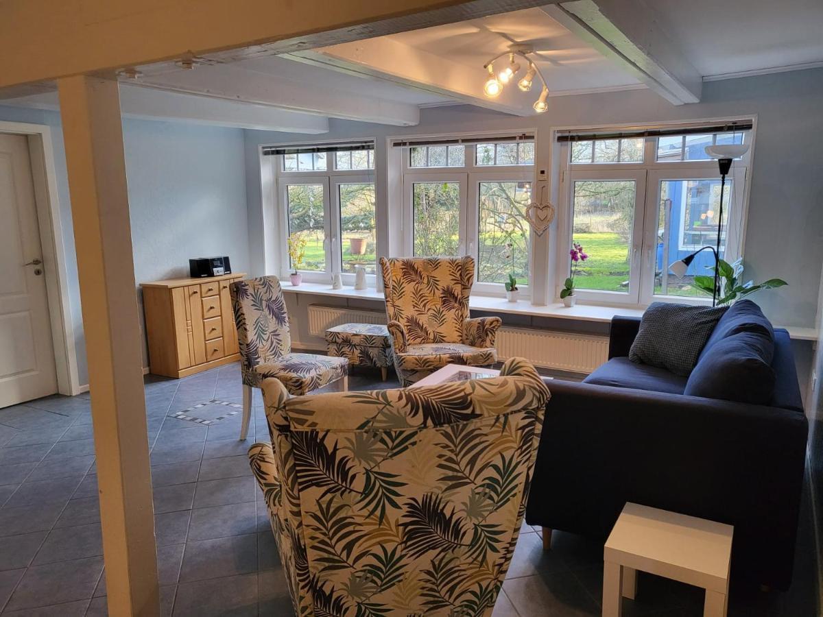 Urlaub Im Blauen Haus Appartement Sehestedt  Buitenkant foto