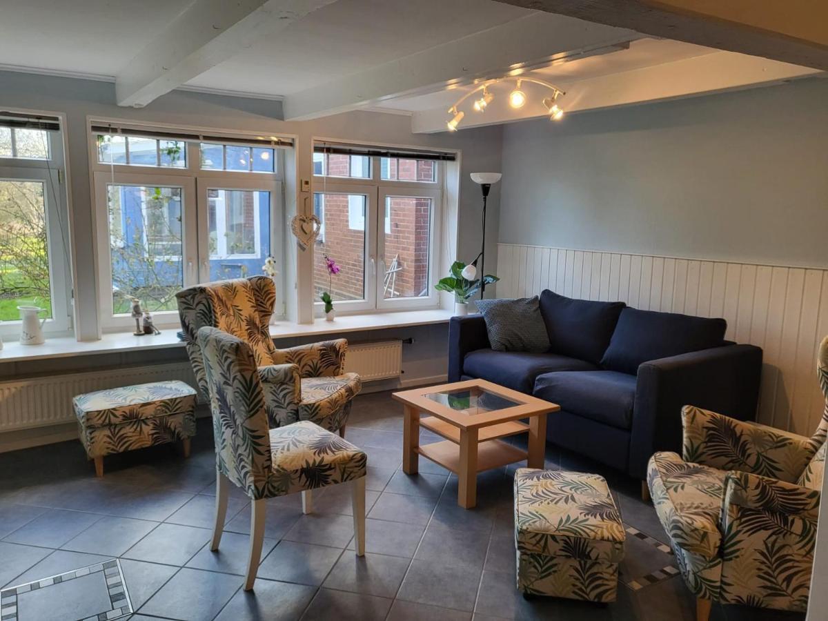 Urlaub Im Blauen Haus Appartement Sehestedt  Buitenkant foto