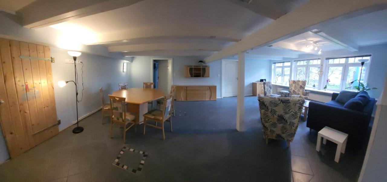 Urlaub Im Blauen Haus Appartement Sehestedt  Buitenkant foto